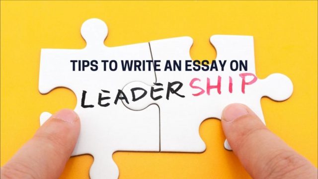 how to write a thesis about leadership