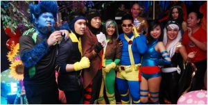 X-Men Team Halloween Party