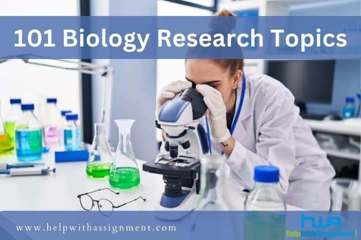 biology research topics