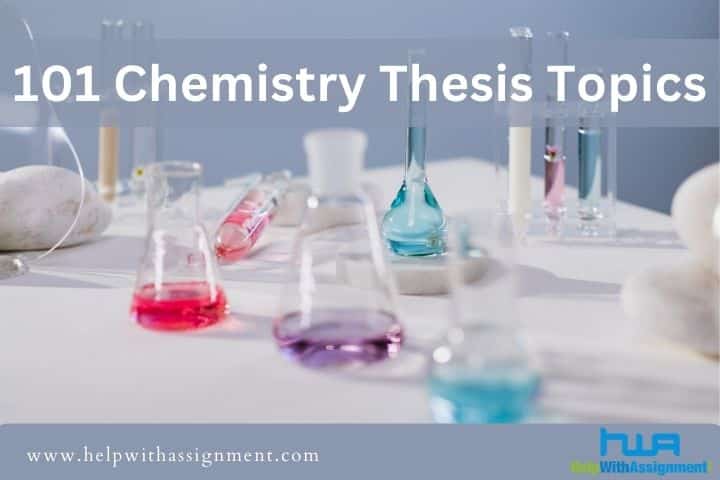 chemistry thesis topics