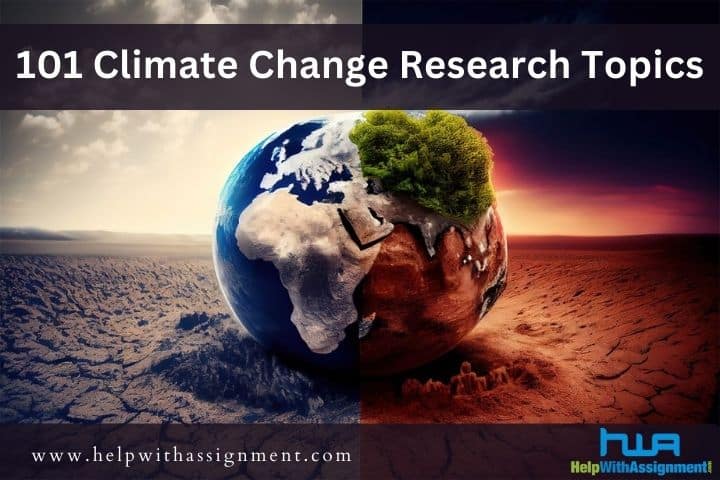 cllimate change research topics