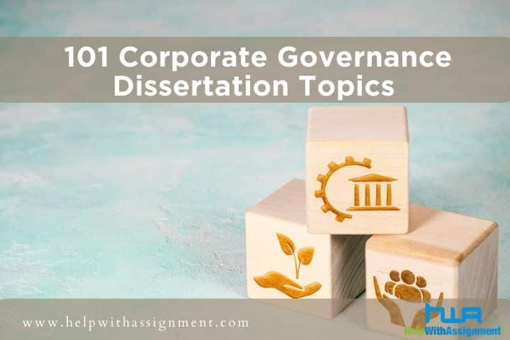 corporate governance dissertation topics