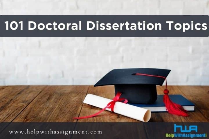 doctoral dissertation topics