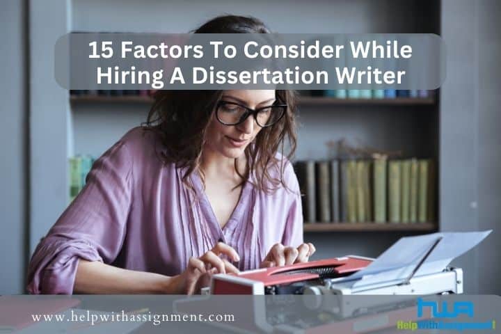 hire a dissertation writer