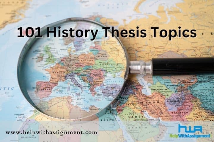 history thesis topics