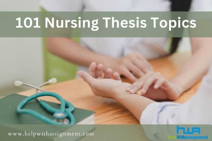 nursing thesis topics