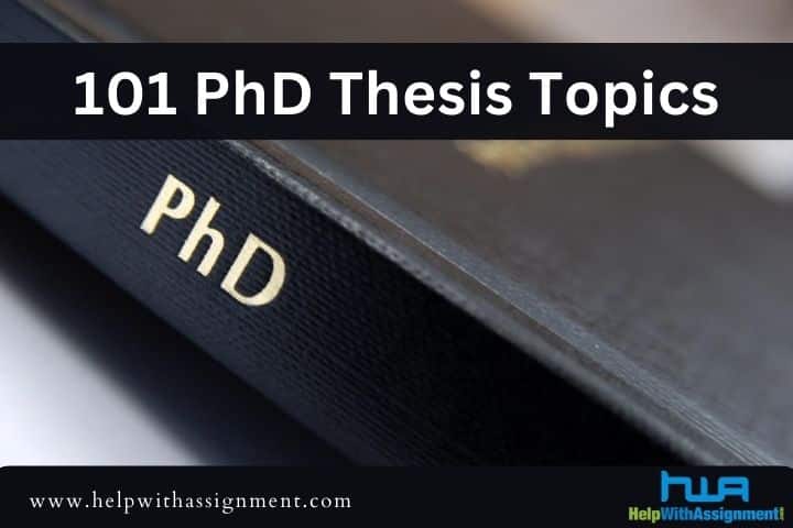 phd thesis topics