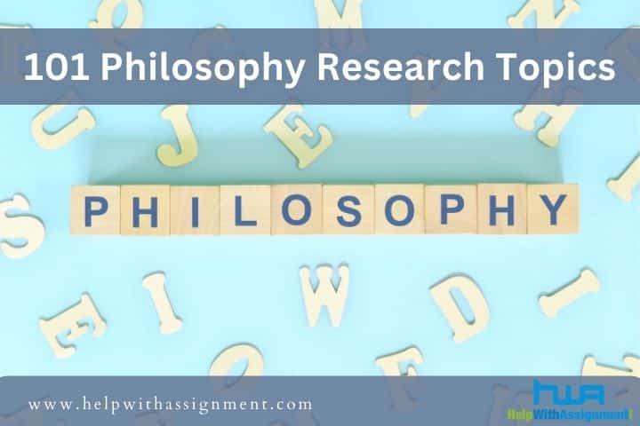 philosophy research topics