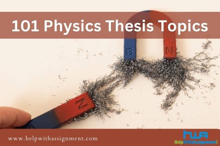 physics thesis topics