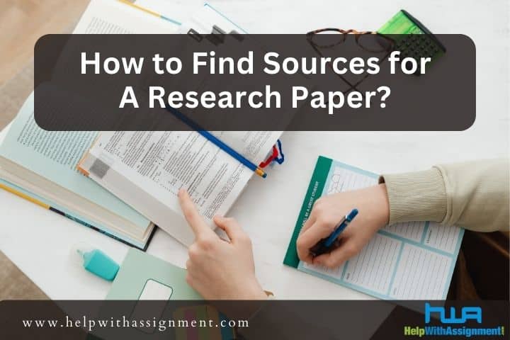 sources for a research paper