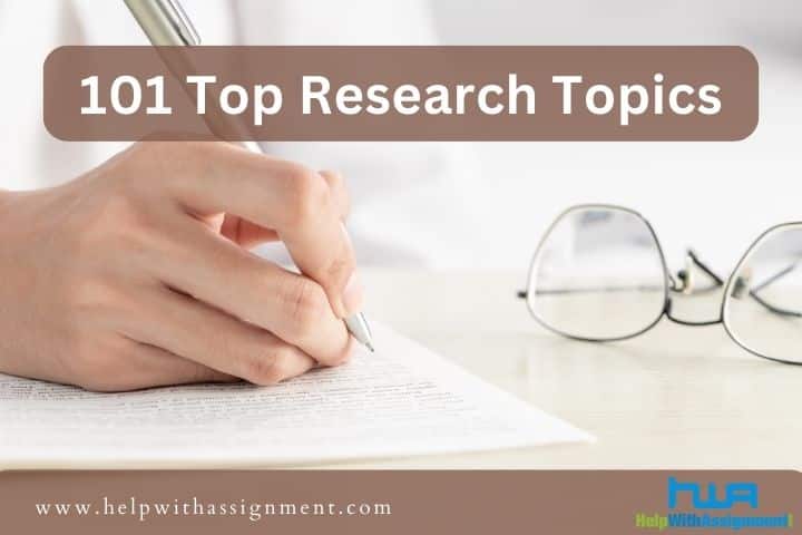 top research topics